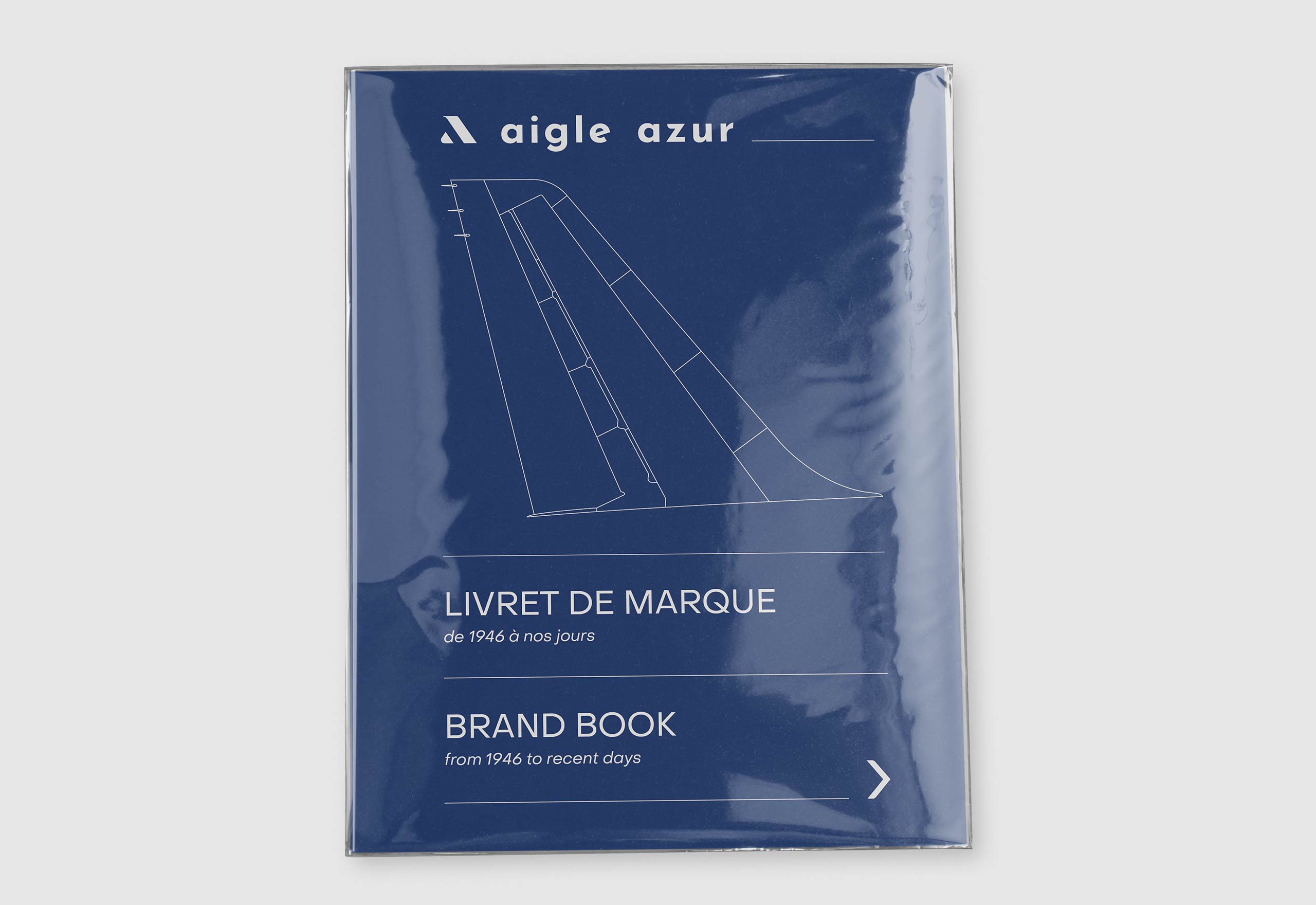 Design graphique, Identité visuelle, Branding, Aigle Azur, Avion, Mise en page, Edition