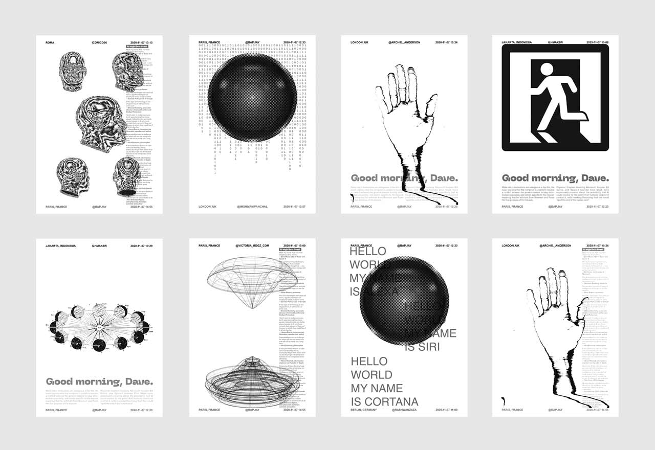 Design graphique, Poster design, Poster, Affiche, Open Collab, Workshop